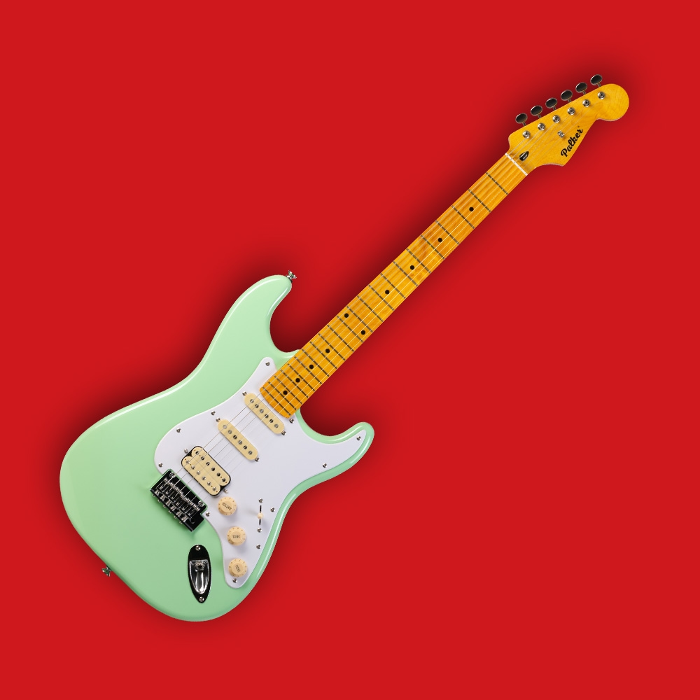 Palker Studio Surf Green Tremolo HSS