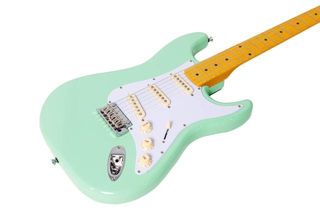 Palker Studio SSS Surf Green электрогитара светло-зеленого цвета