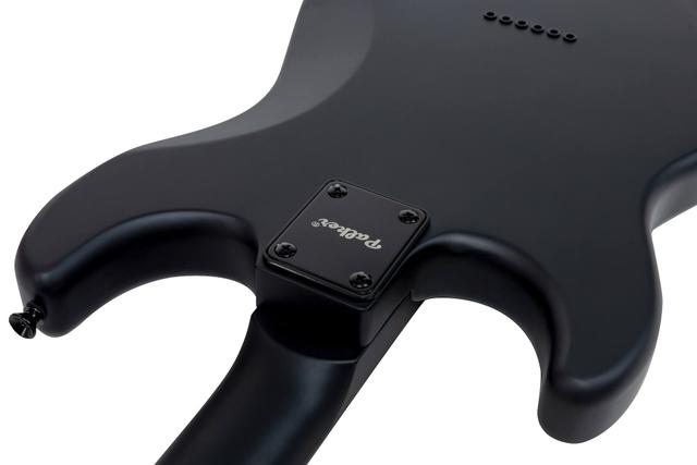 Palker Riff Reaper Black Matte электрогитара с двумя хамбакерами и черным матовым покрытием