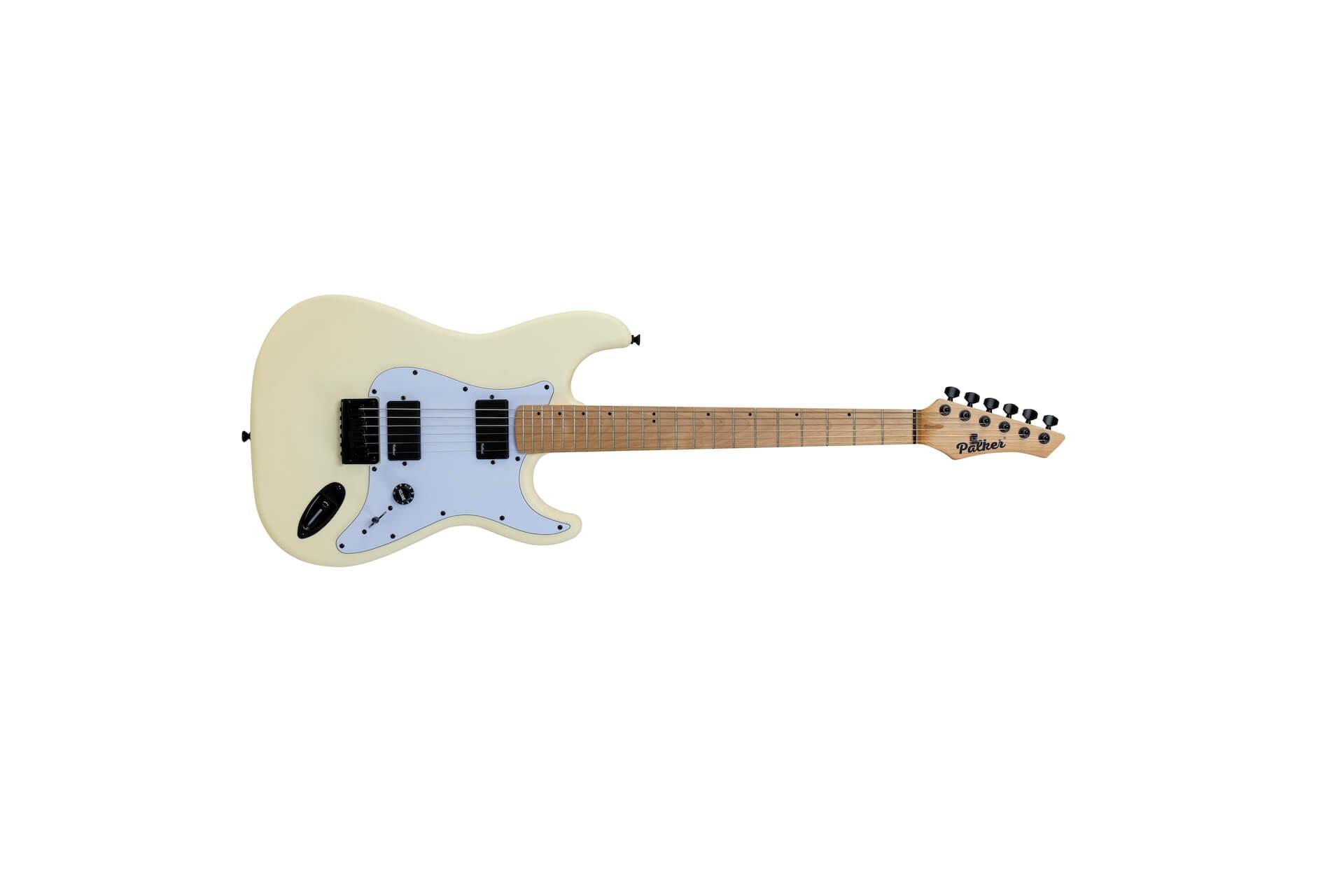 Palker | Palker Riff Reaper Ivory White Matte электрогитара с двумя ...