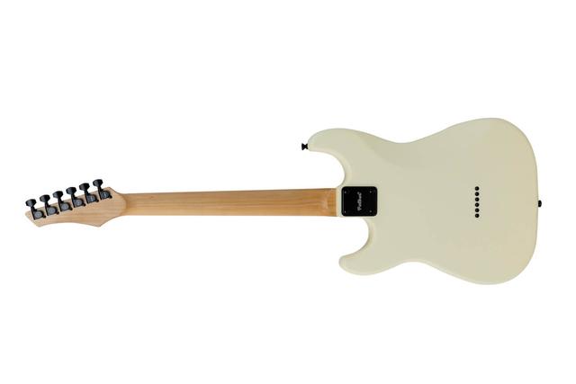 Palker Riff Reaper Ivory White Matte электрогитара с двумя хамбакерами и белым матовым покрытием