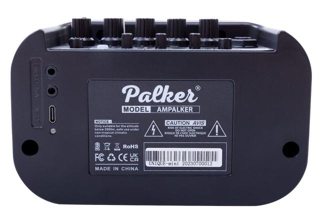 Palker Ampalker 10W Bluetooth гитарный комбо с аккумулятором